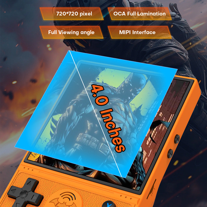 Gameboy S600 Retro Handheld Game Console Support PSP PS1 18000+Games, 30+ Arcade Game Console Emulator, Newly Upgraded HD Screen & Processor Portable Mini Game Console