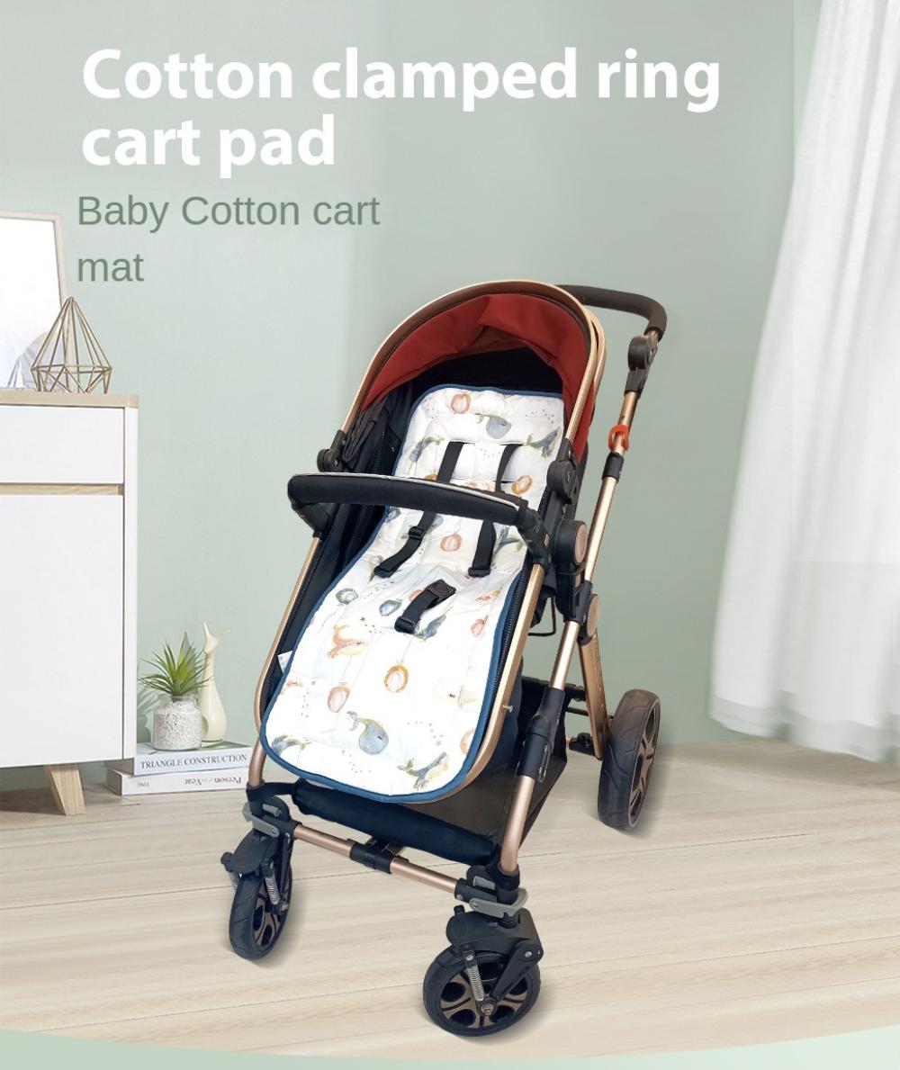 Cotton Baby Seat Liner Stroller Seat Mat Breathable Cushion Pad For Car Seat High Chair Pushchair For Babies