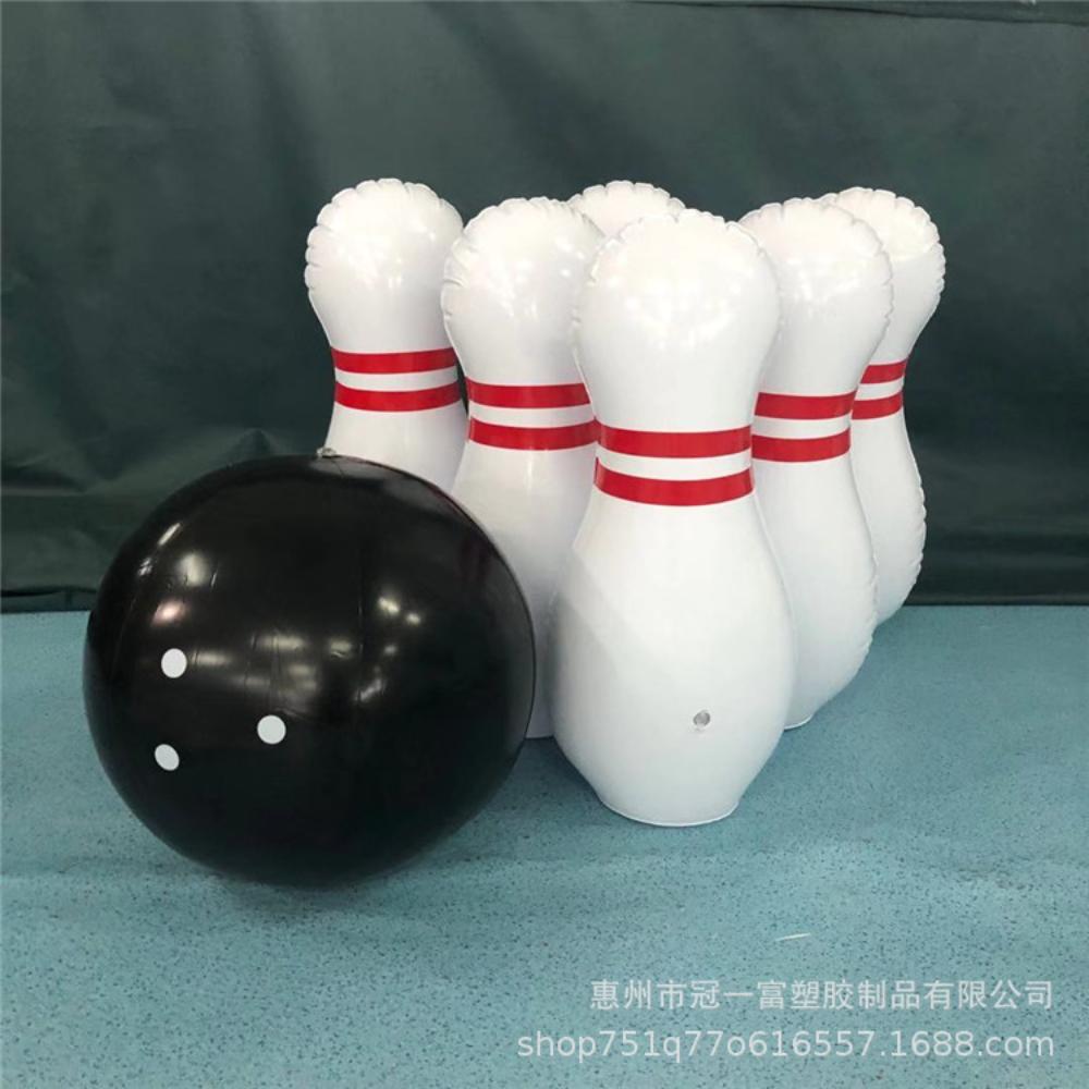 Giant Inflatable Bowling Set For Kids Adults Outdoor Sports Toys Family Lawn Yard Games Parent Child Interactive Game