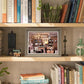 DIY Book Nook Kit - 3D Wooden Puzzle with LED Switch Control & Wall-Mountable Frame Dollhouse Gift (Lily Sewing Shop)