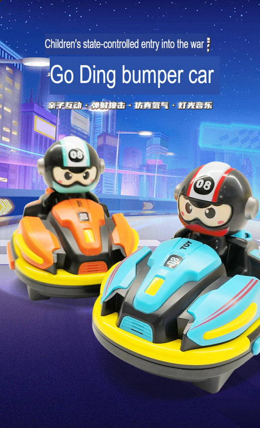 Remote Control Bumper Car Set for Kids - Go Kart Style, Ejection Feature, Fun Toy for Boys Children Toy