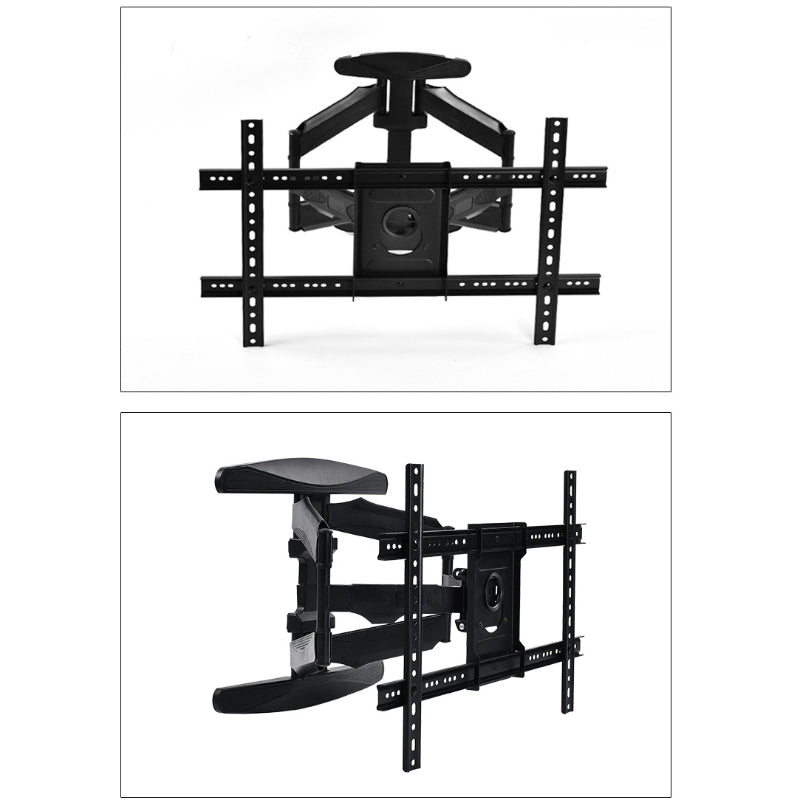 Universal Wall Mounted TV Bracket 32-85 Inch 6 Arms Full Motion Swivel TV Wall Mount Bracket LED Screen Monitor Hanging TV Stand Rotating Telescopic LCD TV Hanger Bracket