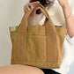 Tote Bag Canvas Bag Lunch Female Handbag Simple For Every day usage school and office canvas washable