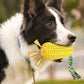 Pet Toys Bite-Resistant Vocal Chew Teeth Cleaning Large Dog Toy Development Play Fun Activity Dog Chewing Corn Toy