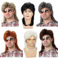 Mullet Wigs for Men 80s Costumes Fancy Party Accessory Cosplay Wig Useful For All Kind Of Parties Wigs