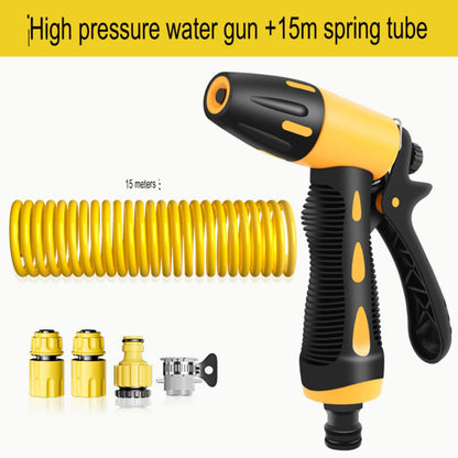 20 Meter Telescopic Water Pipe with High-pressure Nozzle Car Washing Tool Set Extension Hose Water Hose for Pressure