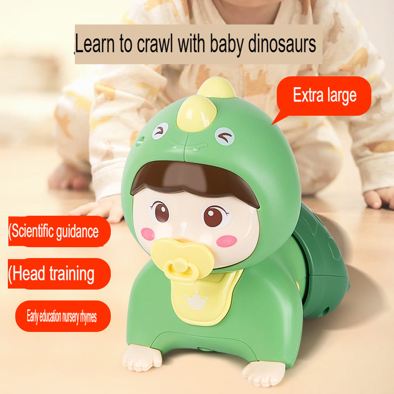 Crawl With Me Baby Doll Toy With Music - Suitable For 18 Months And Above Baby Educational Toy For Fun