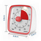 Classroom Timer, 60 Minute Time Management Visual Timer, Portable Study Tool ABS Student Question Timer Kids