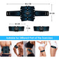 EMS Muscle Trainer Gear Body Exercise Training Slimming Machine Muscle Stimulator Electric Vibration ABS Stimulator Abdominal Fitness Gear