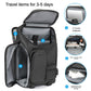 Travel Backpack Men 17.3-inch Laptop Backpack Multifunctional Fitness Sports Backpack Badminton Racket Bag Waterproof Large-Capacity College Student School Bag with Shoe Warehouse