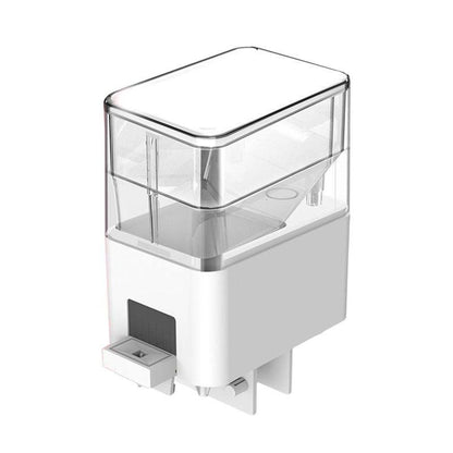 Automatic Fish Feeder App Control WiFi Auto Food Feeding for Everyday Travel Automatic Fish Feeder Smart Digital Fish Food Dispenser Timer Fish Feeder Auto Feeding for Fish Tanks