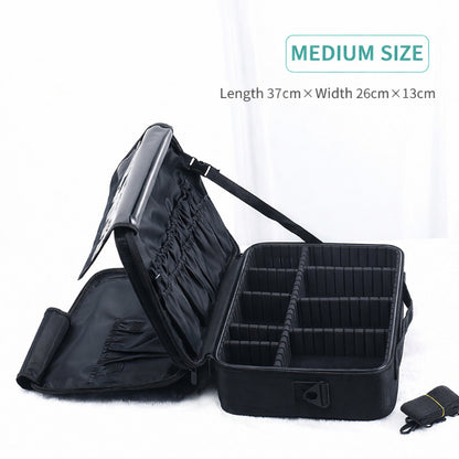 Waterproof Tool Box Handbag Adjustable Partition Instrument Electrician Work Storage Cosmetic Bag