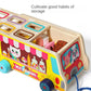 Ice Cream Toy for Toddlers - Montessori Toy for Toddler, Pretend Play Food Toys Wooden Toys for Baby- Rainbow