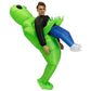 Adult Kids Alien Inflatable Costume Boys Party Cosplay Costume Funny Suit Anime Fancy Dress Halloween Costume Unisex