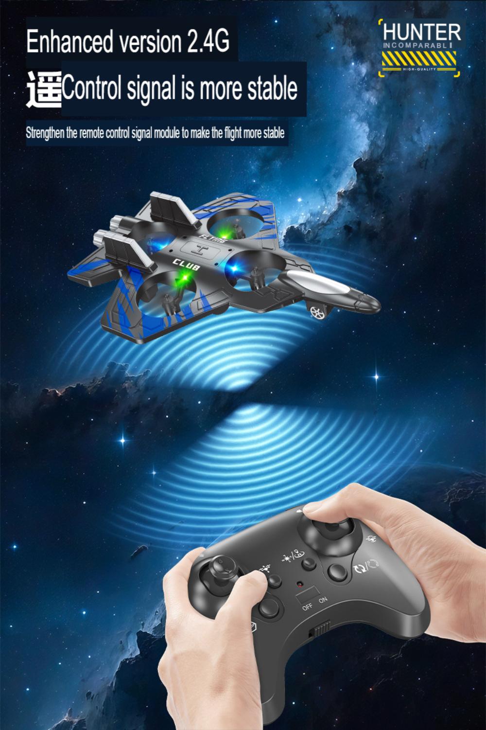 New Style Children's Foam Remote Control Airplane: Intelligent Gravity Sensor Outdoor Remote Control Airplane