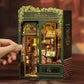 Book Nook DIY Doll House Retro Style Miniature House 3D Puzzle Toys Fun DIY For Kids And Adult Activity