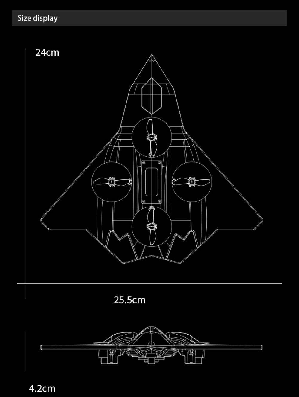 Sixth Generation Foam Remote Control Airplane Toy!Brand Newly Upgraded Four-Axis Stable System, High-Elastic ABS