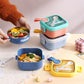 PORTABLE BABY CUTE LUNCH BOX STAINLESS STEEL PP KID BABY FOOD CONTAINER BABY TRAVEL TABLEWARE