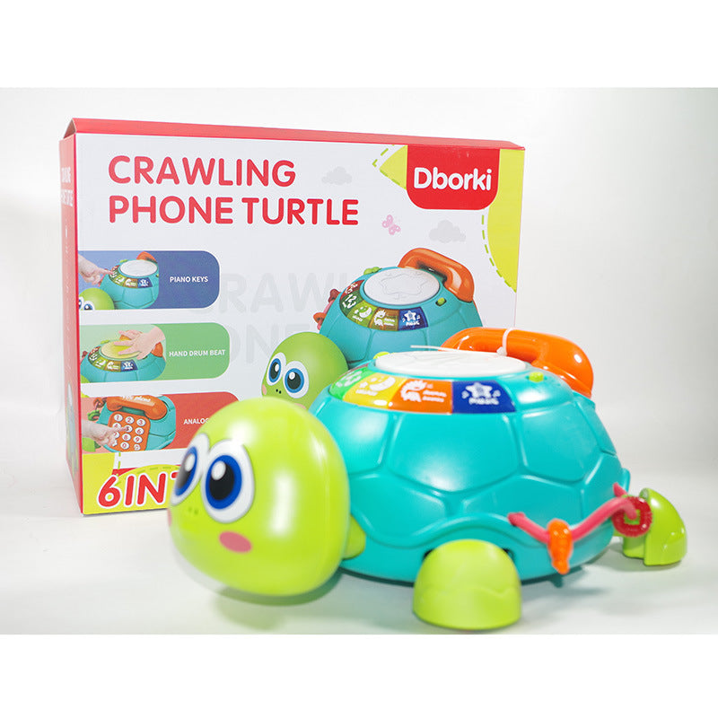 Baby Learning Toy Musical Turtle Toy with Lights & Sounds Kids Electronic Early Educational Developmental Toys