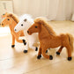Stuffed Animals Horse Soft Toy Sleeping Hug for Animal Themed Parties Living Room Holiday Birthday Gift
