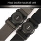 Men belt Rotary Metal Pluggable Buckle Belts For Men Nylon Belt Multifunctional Outdoor Work Belt Hunting