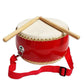 Lion Dance Drum Set Cowhide Toy for Kids Kindergarten Large Small Drums Chinese Percussion Instrument Festival Performance Drum Set