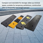 Thickened Step Mat Uphill Mat Road Slope Curb Doorway Mat Car Ramp Rubber Climbing Speed Bump