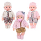 Reborn Baby Doll Birthday Gift For Girls Realistic Lifelike Children Dress Up Simulation Baby Doll Toy