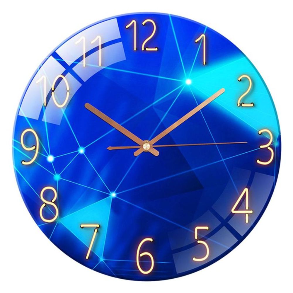 Internet Celebrity Clock Living Room Wall Clock Home Silent Bedroom Quartz Clock Atmospheric Creative European Style