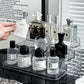 Perfume Organizer Transparent 3-layer Ladder Acrylic Perfume Display Rack Dressing Table Makeup Organizer Ins Lipstick Cosmetics Organizer Box