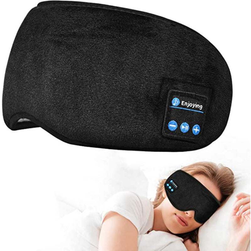 Bluetooth 5.0 Sleep Eye Mask Intelligent Unlimited Music Wireless Stereo Soft Mask Sleeping Eye Mask