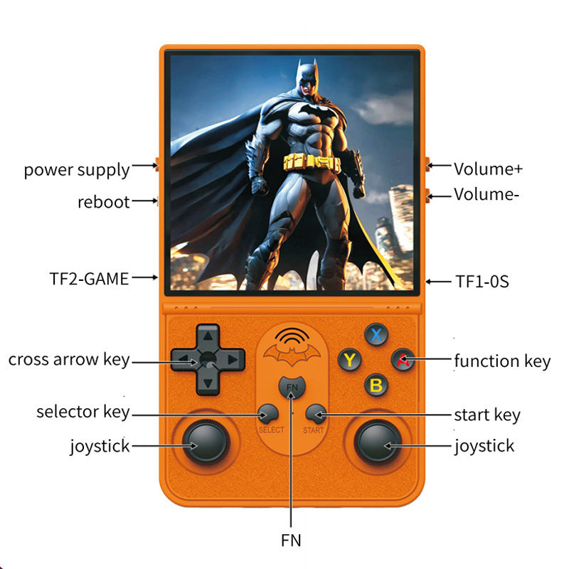 Gameboy S600 Retro Handheld Game Console Support PSP PS1 18000+Games, 30+ Arcade Game Console Emulator, Newly Upgraded HD Screen & Processor Portable Mini Game Console