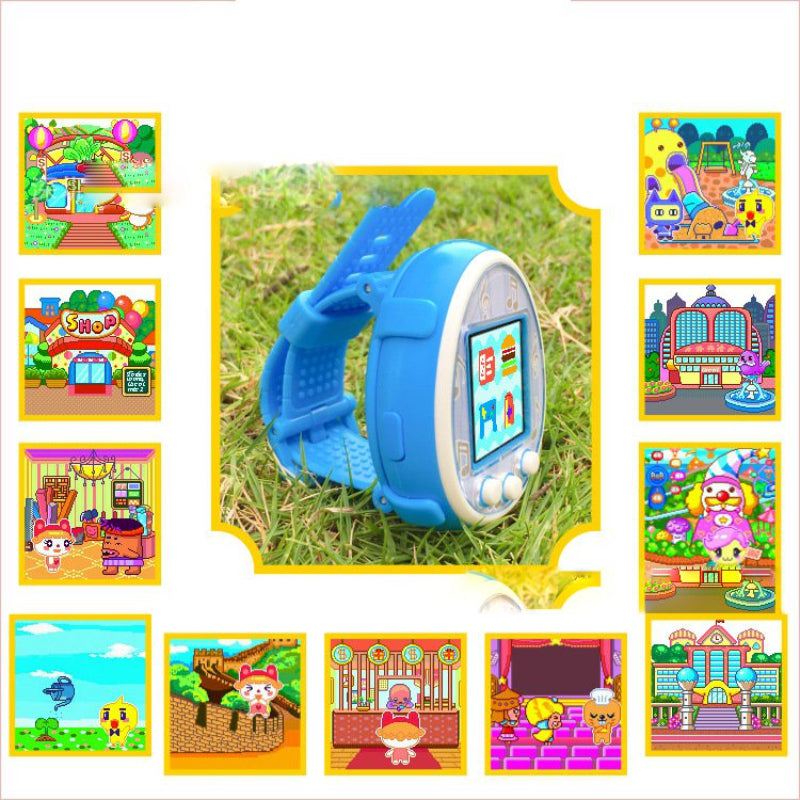 Tamapet Electronic Pets Toys Nostalgic Pet In One Virtual Cyber Pet Interactive Toy Digital HD Color Screen E-pet Gift