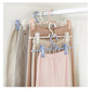 10pcs Pants Rack Trousers Clamps Coat Hanger Convenient Clips Clothes Device Holder Space Saving Tools Anti-Slip Hangers