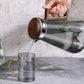 2L Heat Resistant Glass Water Pitcher with Handle, Thickened Glass Kettle Teapot, Juice Beverage Jug, Clear Water Carafe for Home Kitchen