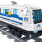 476pcs Technical Railway Transportation Track Train Building Blocks CITY MOC Subway Rail Model Bricks Children Toys