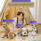 Interactive AI Beagle Robotic Plush Dog - Electric Moving & Talking Emotional Companion Toy, Birthday Gift for Kids