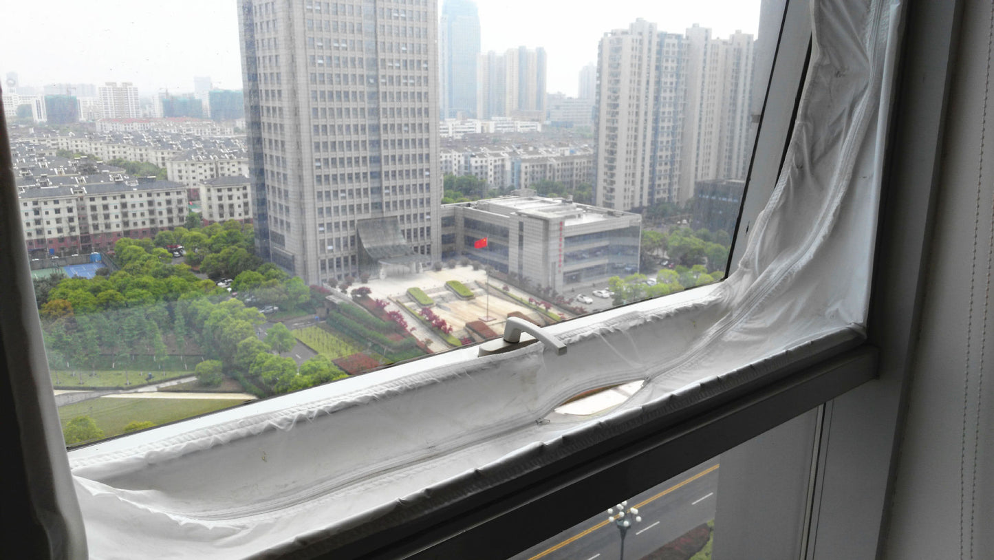 AirLock Portable Mobile Air Conditioner Soft Cloth Sealing Baffle Inside Window Frame Sealing Cloth