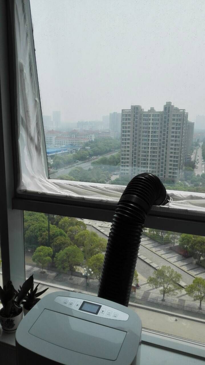 AirLock Portable Mobile Air Conditioner Soft Cloth Sealing Baffle Inside Window Frame Sealing Cloth