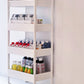 Kitchen Shelves With Drawers Cosmetics Shelves Multi-Storage Lockers Snack Cabinets Drawer Shelves Wheel Toilet Storage