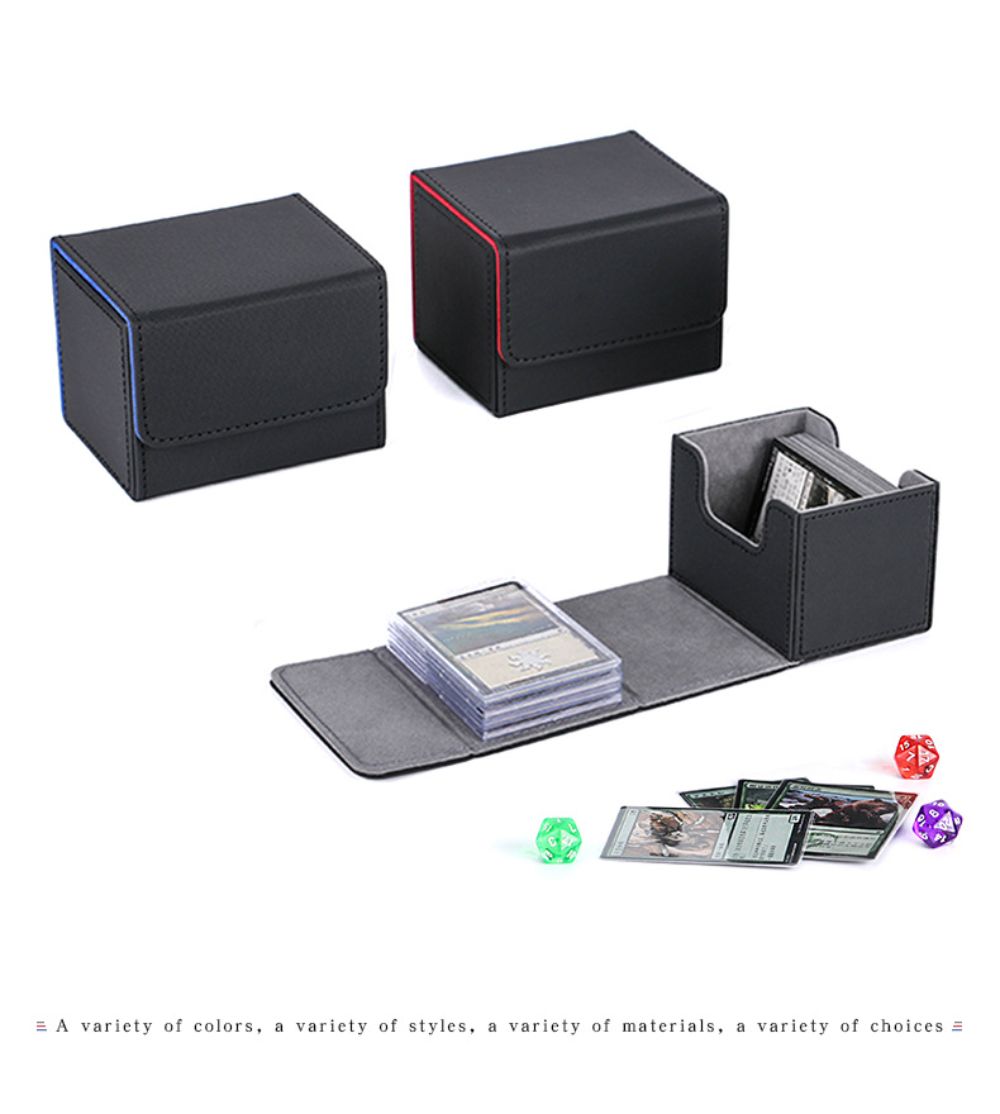 Trading Card Deck Box, Storage Organizer Holder Durable for MTG Card Tcg Perfect Storage Premium Quality