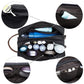 Toiletry Bag Large Capacity Waterproof Nylon Dopp Kit Lightweight Shaving Bag for Men and Women Side Handle Organizer