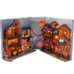 DIY Wooden Book Nook Miniatures Shelf Insert Dollhouse Building Bookshelf Bookend Home Decoration Doll Houses Toys
