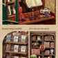 Book Nook DIY Doll House Retro Style Miniature House 3D Puzzle Toys Fun DIY For Kids And Adult Activity