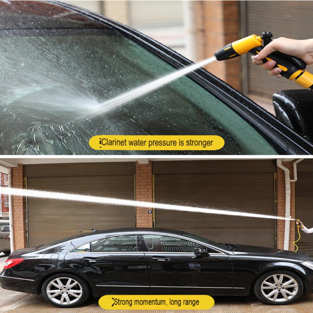 20 Meter Telescopic Water Pipe with High-pressure Nozzle Car Washing Tool Set Extension Hose Water Hose for Pressure