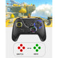 Wireless Pro Game Controller – Bluetooth Joystick Compatible with Switch 2 / Lite / OLED, iPhone, Android, PC, Mac, Steam, TV with Dual Vibration & Turbo Functions
