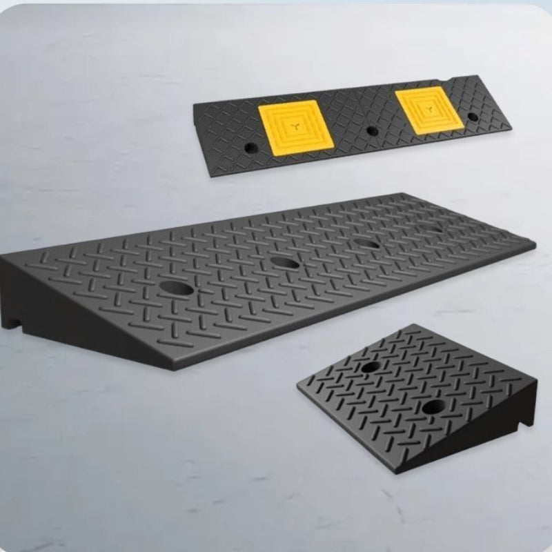 Thickened Step Mat Uphill Mat Road Slope Curb Doorway Mat Car Ramp Rubber Climbing Speed Bump