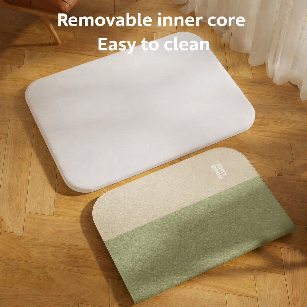 Waterproof Washable Dog Bed Mat with Detachable Cover, Soft Four Seasons Pet Nest Cushion for Dogs & Cats, Cozy Sleeping Kennel Pad House