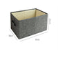 Clothing Storage Boxes Polyester Fabric Clear Storage Baskets Containers Underwear Socks Storage Box Clothes Toys Books