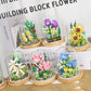 Immortal Rose Bouquet Building Blocks Toys Small Particles Assembled To Send Girls Girlfriends Series Creative Ornaments